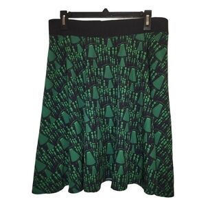 Unique Vintage RARE Alien Invasion Retro Circle Skirt, Size 3X. NWT
